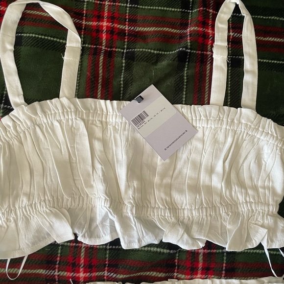 Princess Polly White Ruched Set - Picture 2 of 3